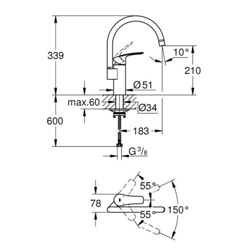 GROHE Eurosmart 33202003