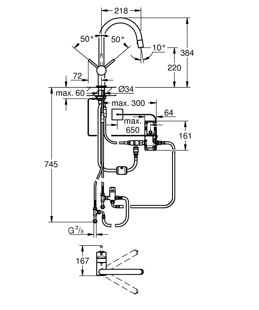 GROHE Minta Touch 31358001