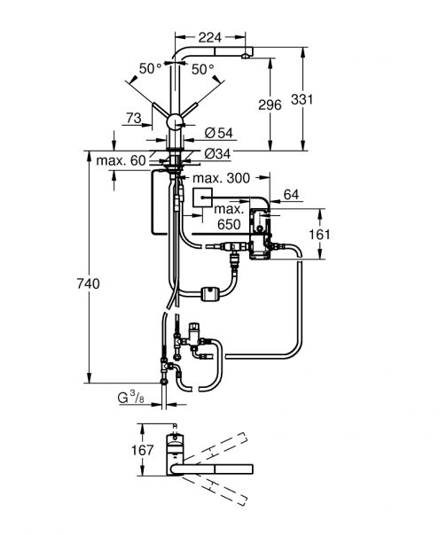 GROHE Minta Touch 31360001